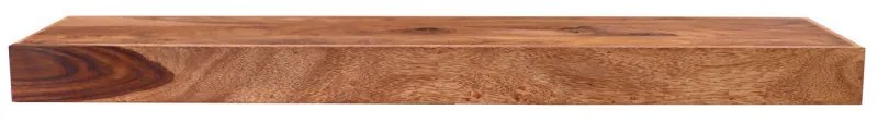 Polica na stenu Tara 100x22 indický masív palisander Only stain