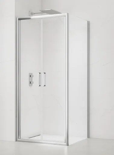 Sprchový kút obdélník 90x80 cm SAT TEX SIKOTEXL80STENA90