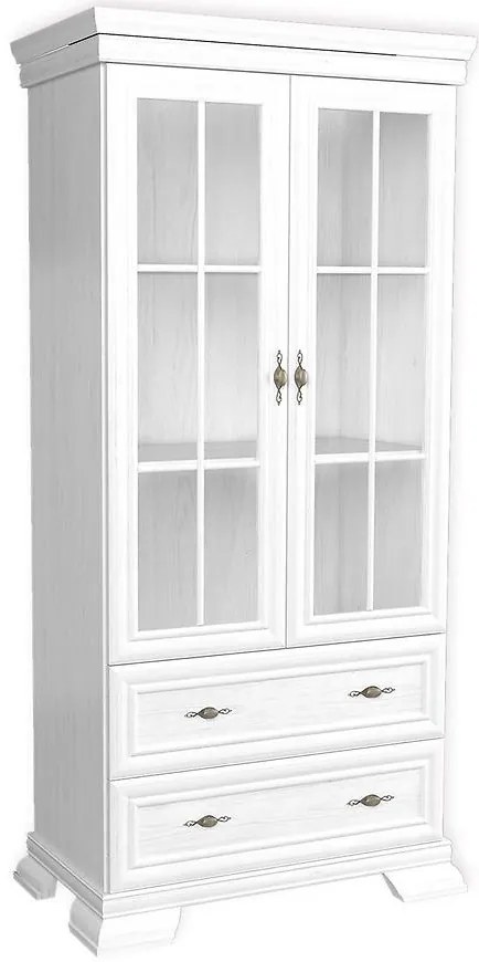 Vitrína Kora Krw2 Biely