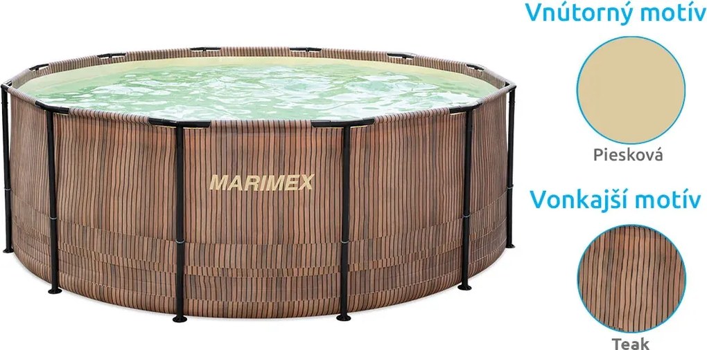Marimex Florida 3,66 x 1,22 m Teak 10340286