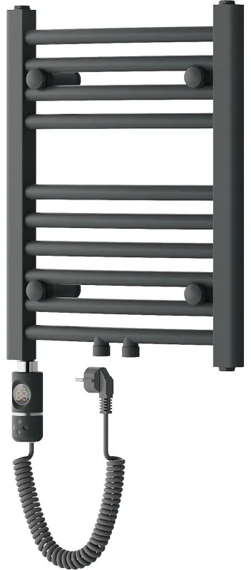 Mexen Ares, elektrické vykurovacie teleso 500 x 400 mm, 300 W, antracitová, W102-0500-400-2300-66