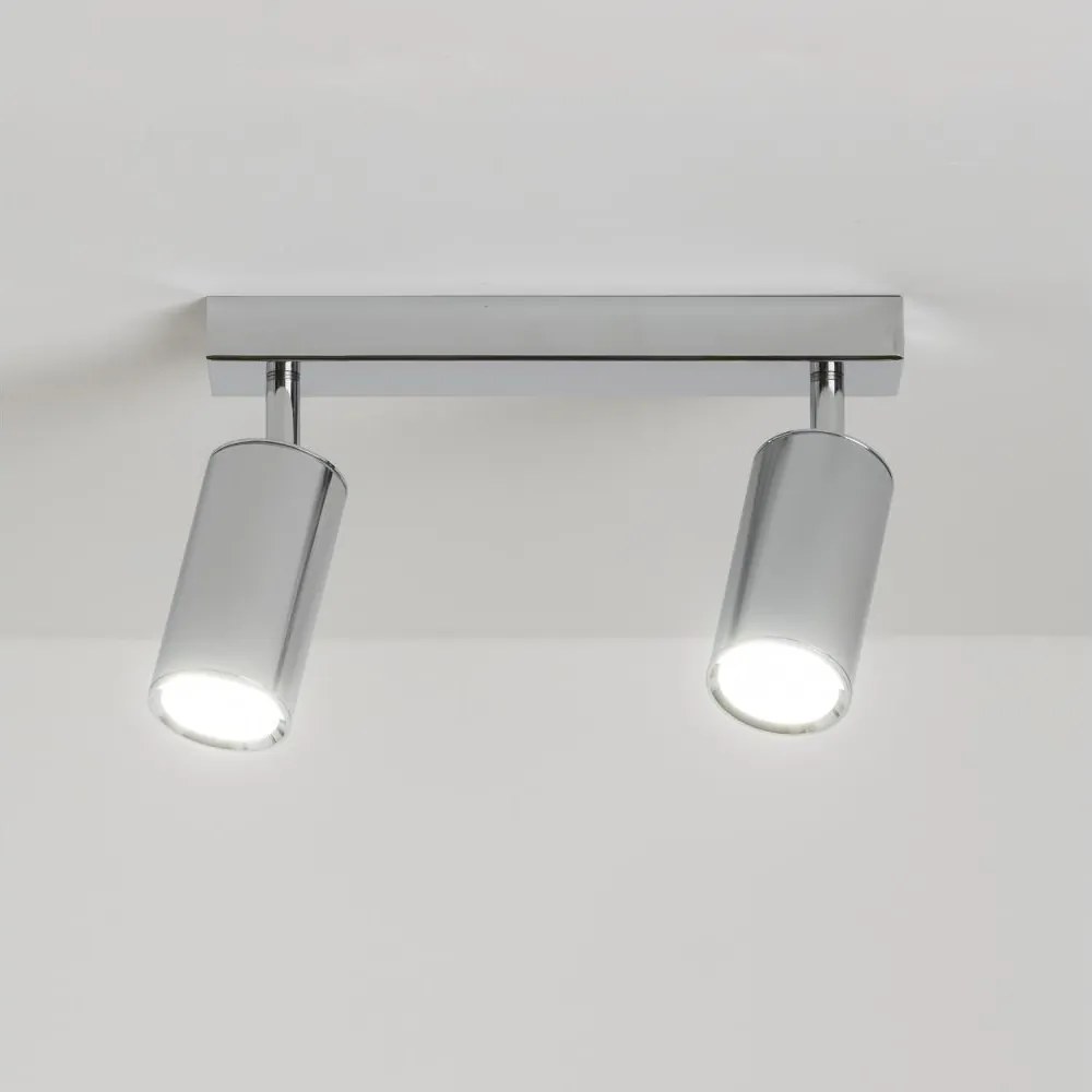 Brilagi - Kúpeľňové bodové svietidlo SELE 2xGU10/30W/230V IP44 lesklý chróm