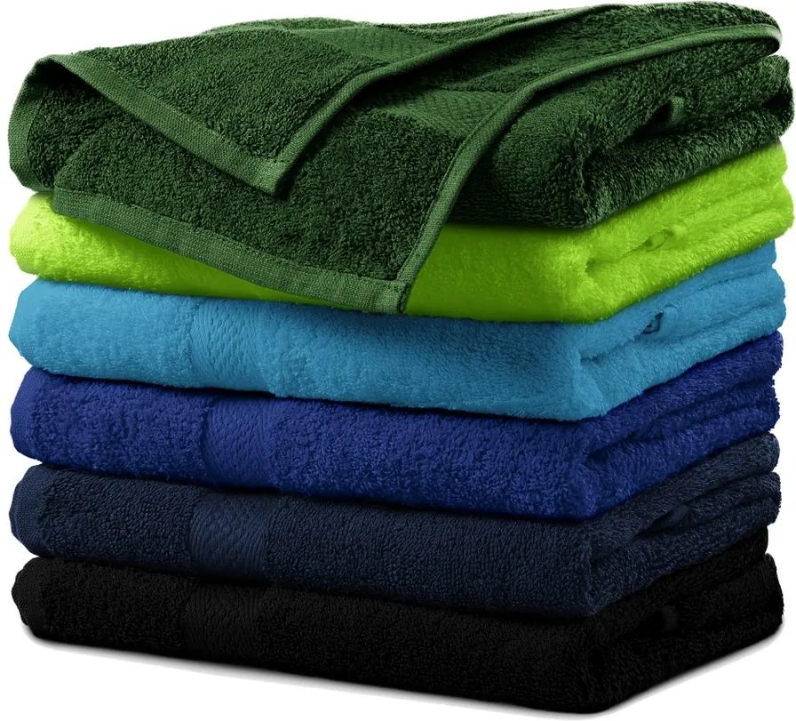 MALFINI Uterák Terry Towel - Tyrkysová | 50 x 100 cm