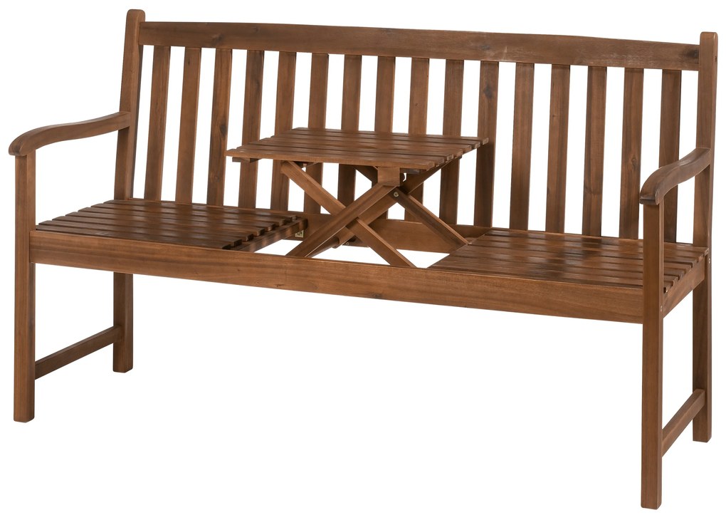 Livarno home Záhradná lavička s výklopným stolíkom Sevilla (100385806)