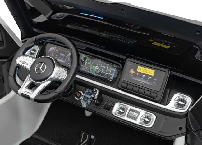 Elektrické autíčko Mercedes Benz G63 AMG XXL biele