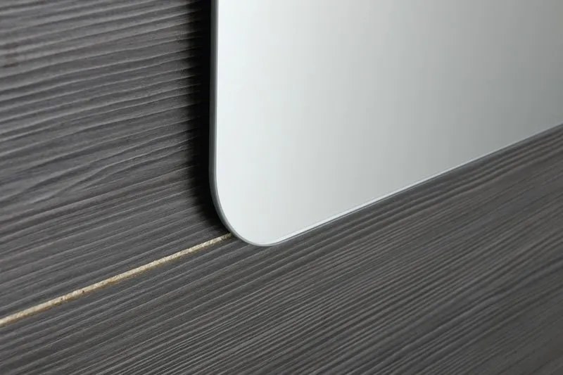 Sapho Sapho, ISHAPE Zrkadlo 1000x500mm, zaoblené rohy, bez uchytenia, AG510