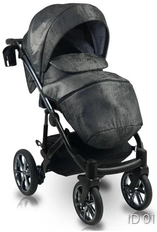 Kočík BEXA IDEAL ID01 silver EXCLUSIVE (2-kombinácia)