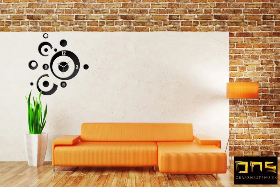 Moderné nástenné hodiny PLANET