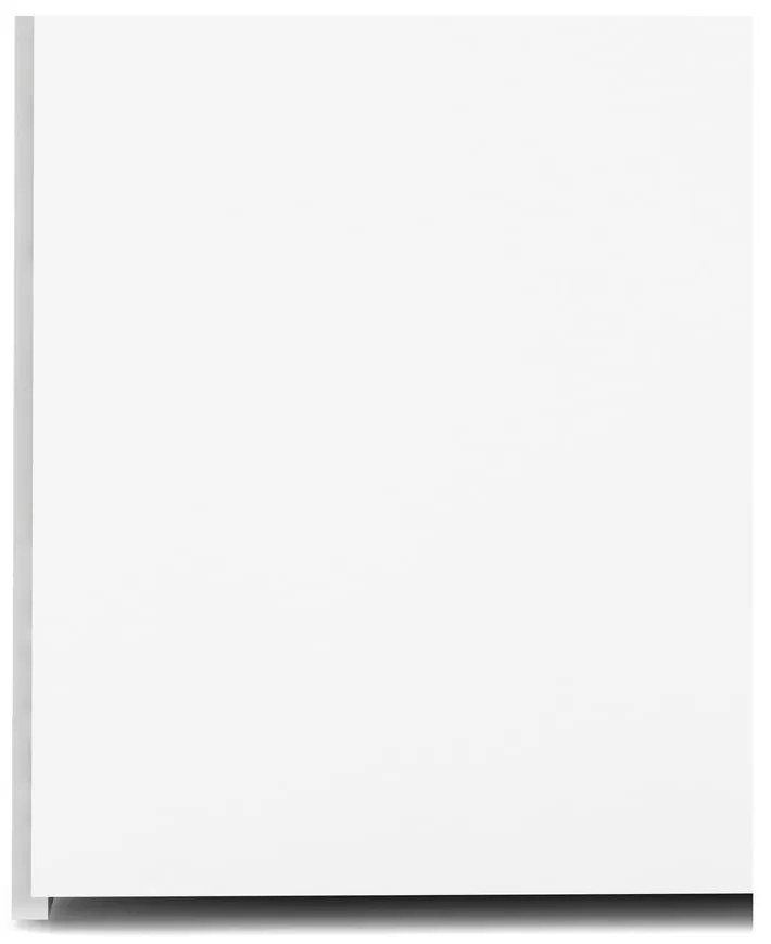 Biela šatníková skriňa 116x200 cm Space – Tvilum