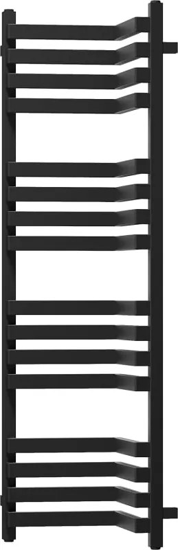 Mexen Loop kúpeľňový rohový radiátor 1250 x 375 mm, 666 W, čierny - W129-1250-350-00-70