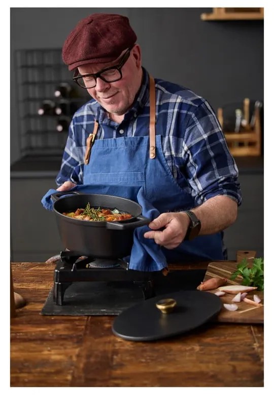 Liatinový hrniec s pokrievkou na indukciu 3,8 l – Holm