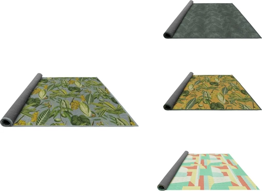Vonkajší koberec CARPIA 280x280 cm - viac variantov Farba: Zelenohnedá