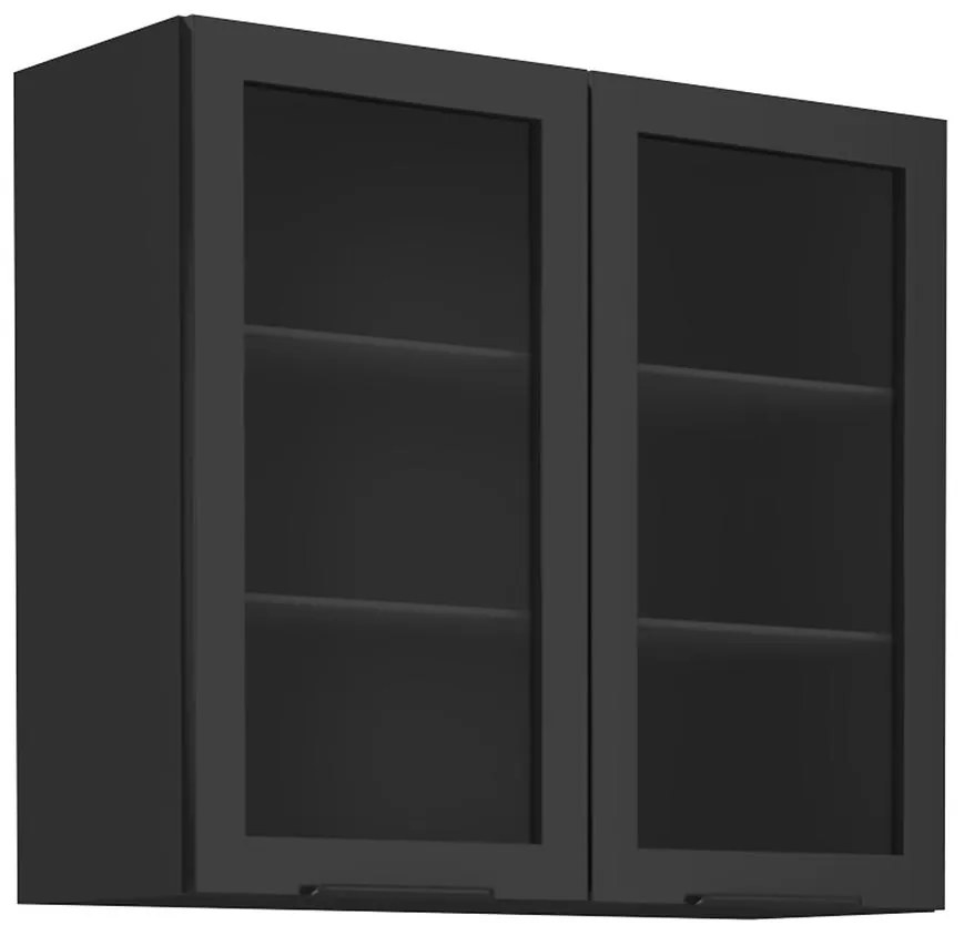 Kuchynská skrinka Monza orech okapi 80gs-72 2f