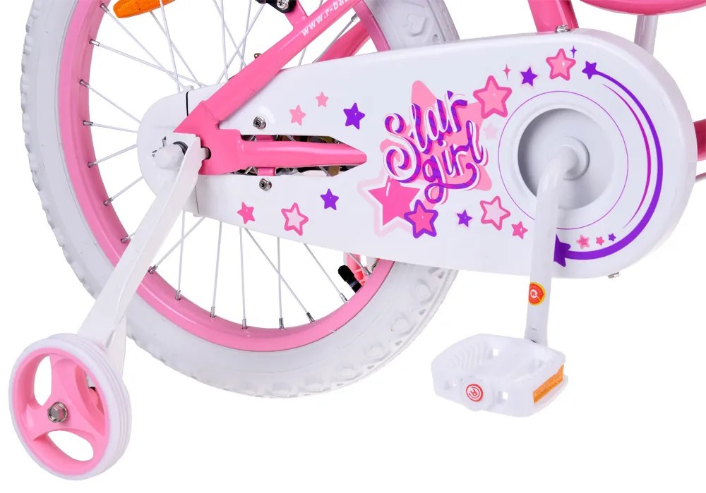 Detský bicykel STAR GIRL18" RoyalBaby RB18G-1 - ružový