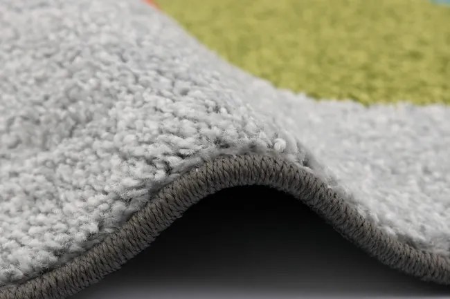 Detský koberec Funky Top Ivo sivý