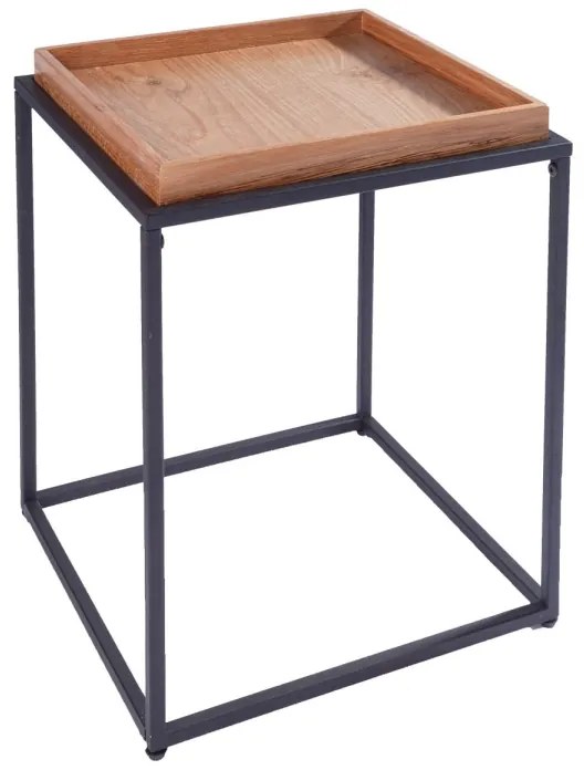 Dizajnový odkladací stolík Factor 40 cm dub