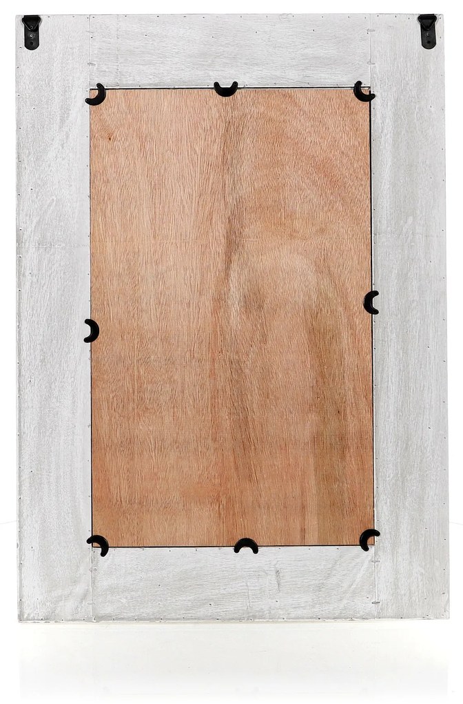 Dekorstudio Zrkadlo v drevenom ráme 60x84,5cm - sivé
