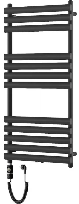 Mexen Jowisz, elektrické vykurovacie teleso 1200 x 600 mm, 600 W, čierna, W107-1200-600-2600-70