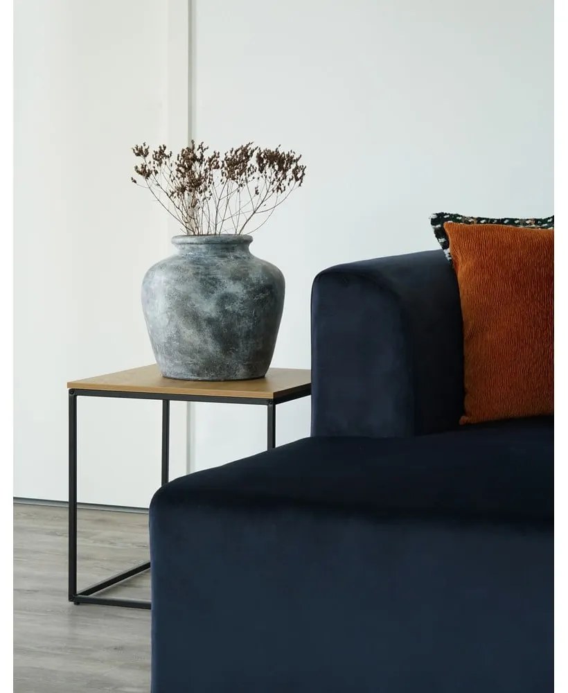 Odkladací stolík s doskou v dubovom dekore House Nordic Vita, 45 x 45 cm