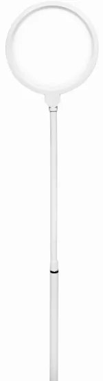 LED Stmievateľná stojacia lampa 2v1 LED/10W/230V biela