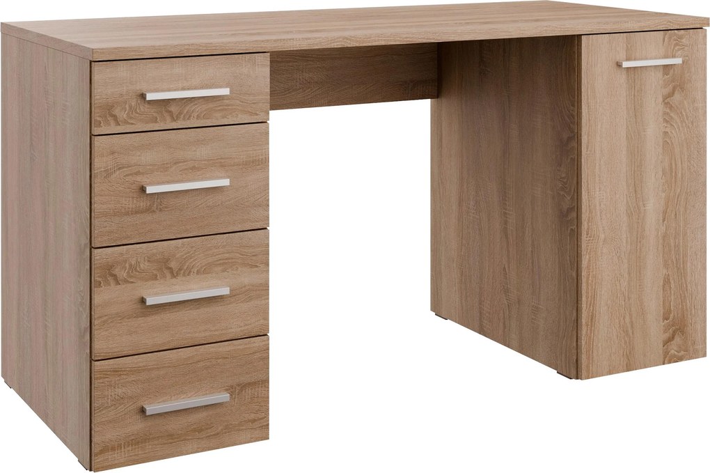 XXXLutz PÍSACÍ STÔL, dub sonoma, 138/74/60 cm Xora - Kancelárske stoly - 002698004902