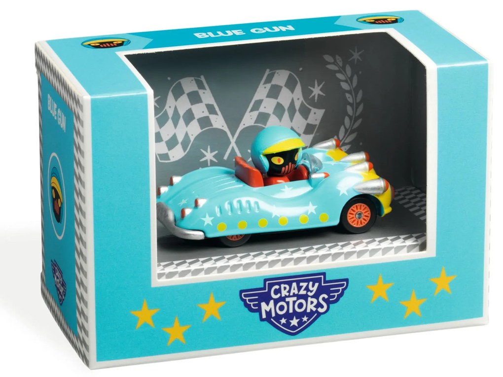 Auto Crazy Motors - Blue Gun