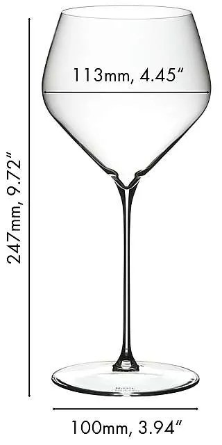 Riedel Veloce Chardonnay poháre na víno 690 ml 2 ks
