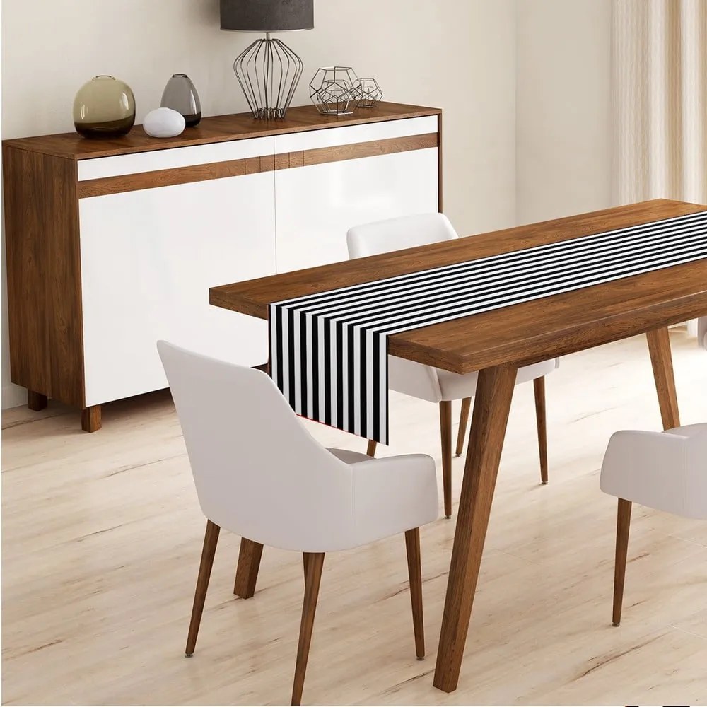 Behúň na stôl z mikrovlákna Minimalist Cushion Covers Fresmo, 45 x 140 cm