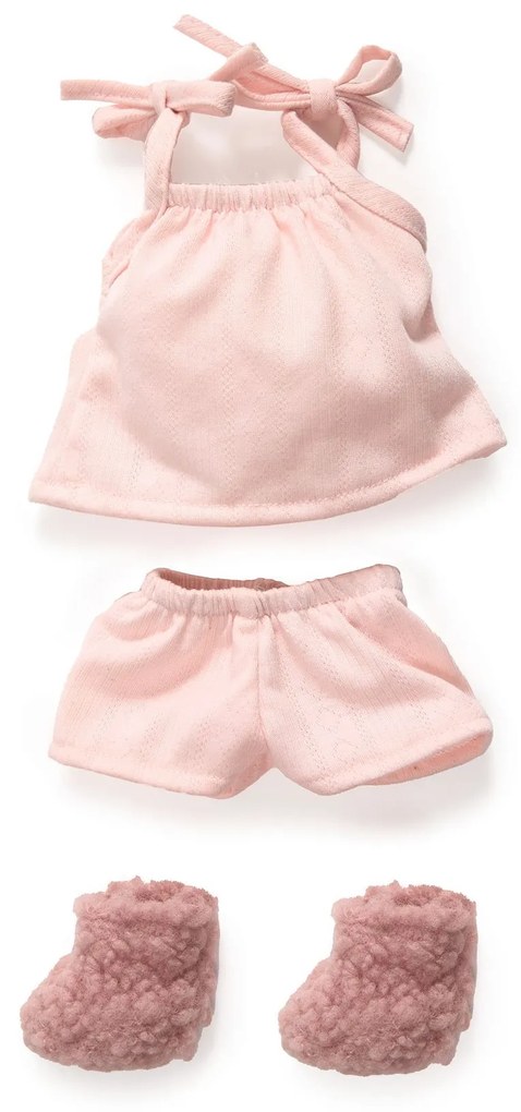 Lovely Pomea - nočný outfit s papučkami pre bábiky