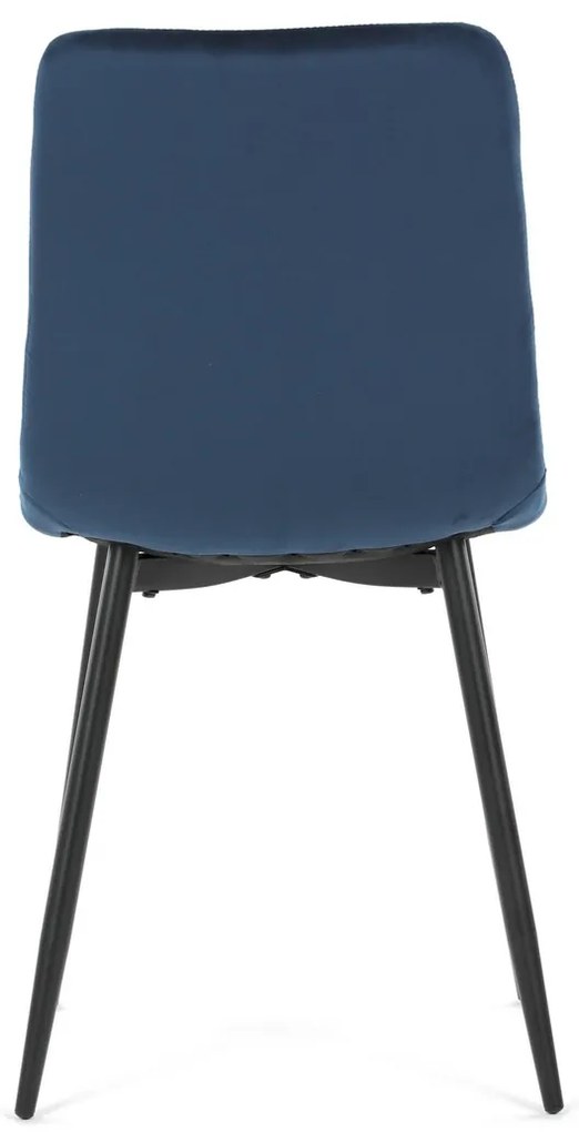 Sada jedálenských stoličiek CT-281 BLUE4, 4 ks