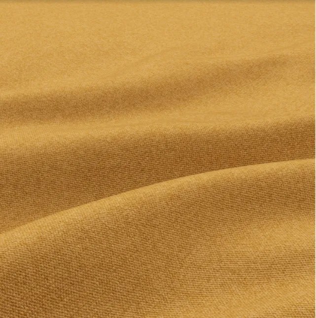 Rohová rozkladacia sedačka BLANK Elegant ľavá, žltá