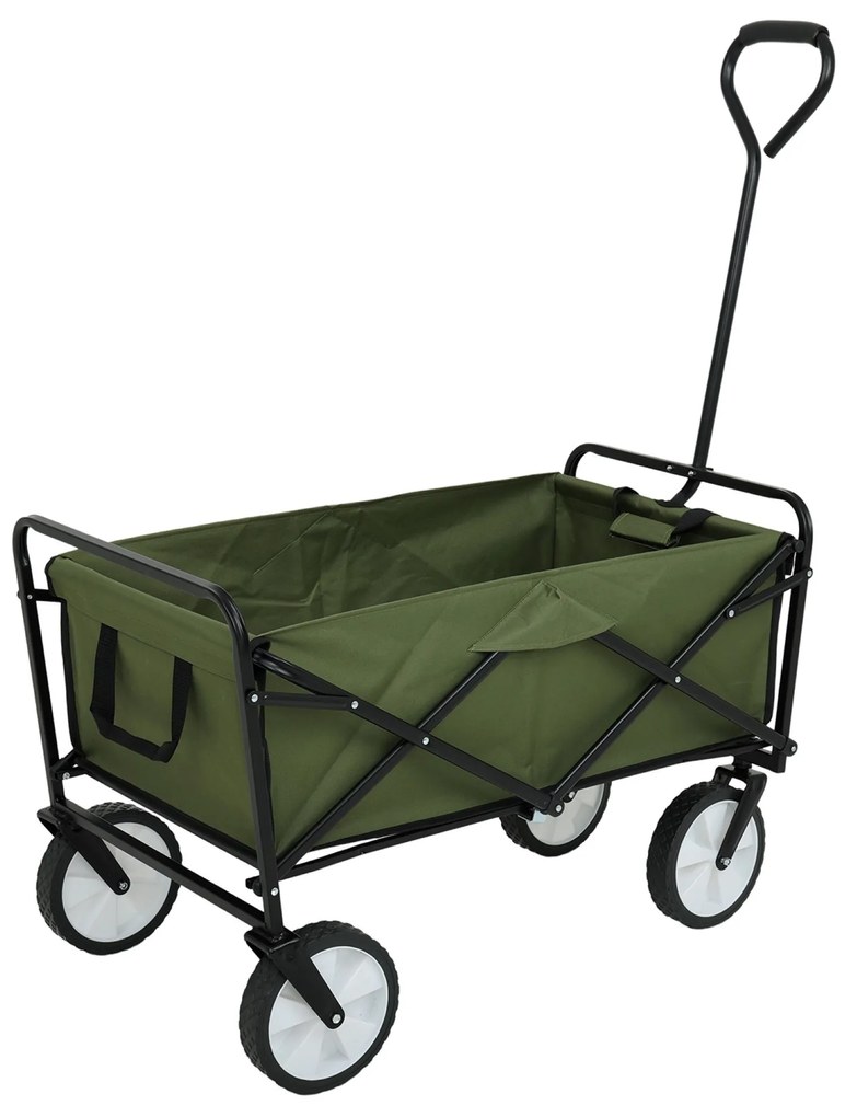 Záhradný vozík TYRS 145L zelený