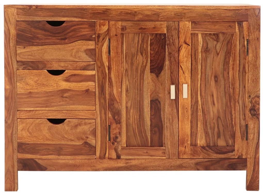 furniture-nabytek.cz - Rustikálna komoda z palisandru 120x90x45