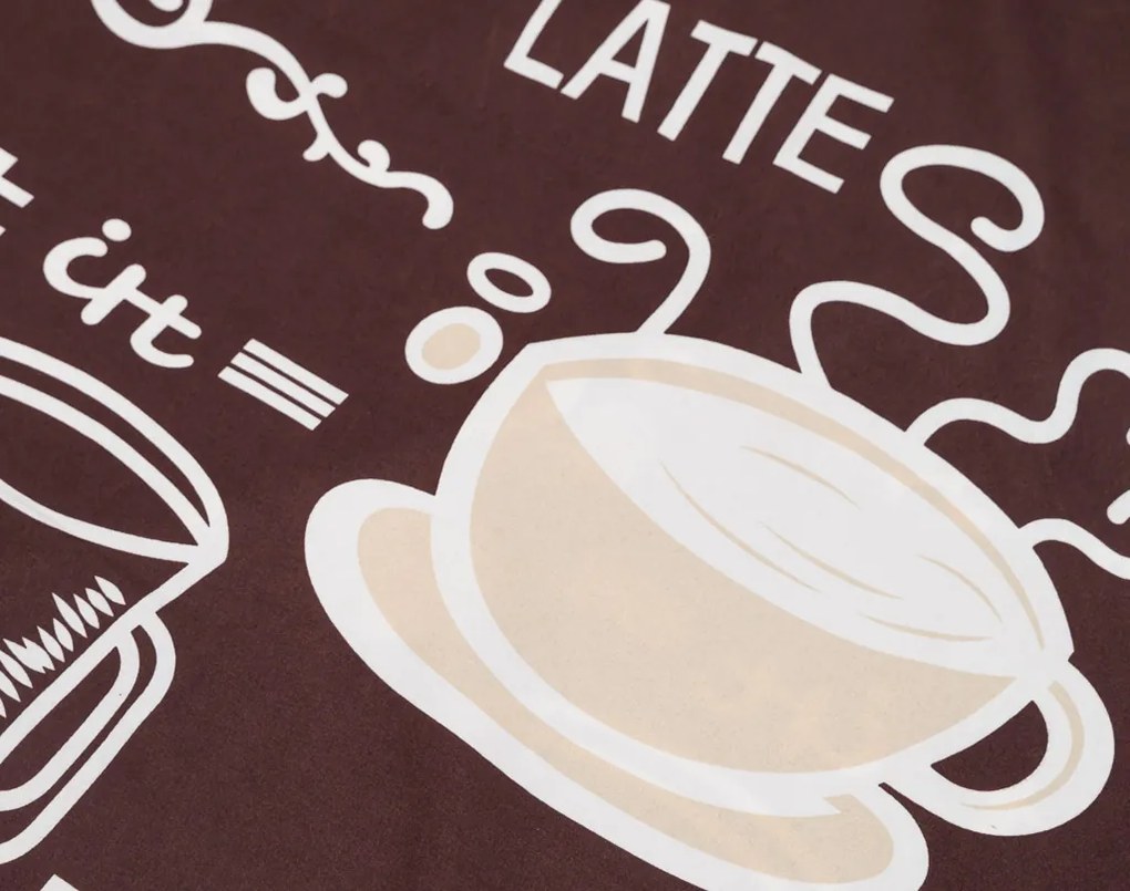 Bavlnené obliečky COFFEE hnedé