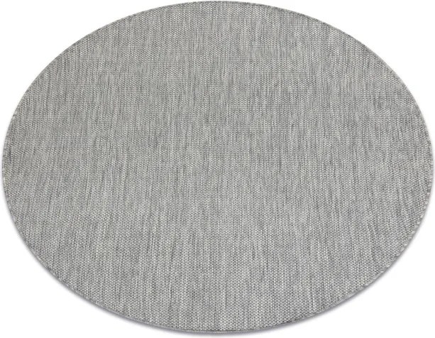 Koberec SIZAL SION A5165A sivý kruh