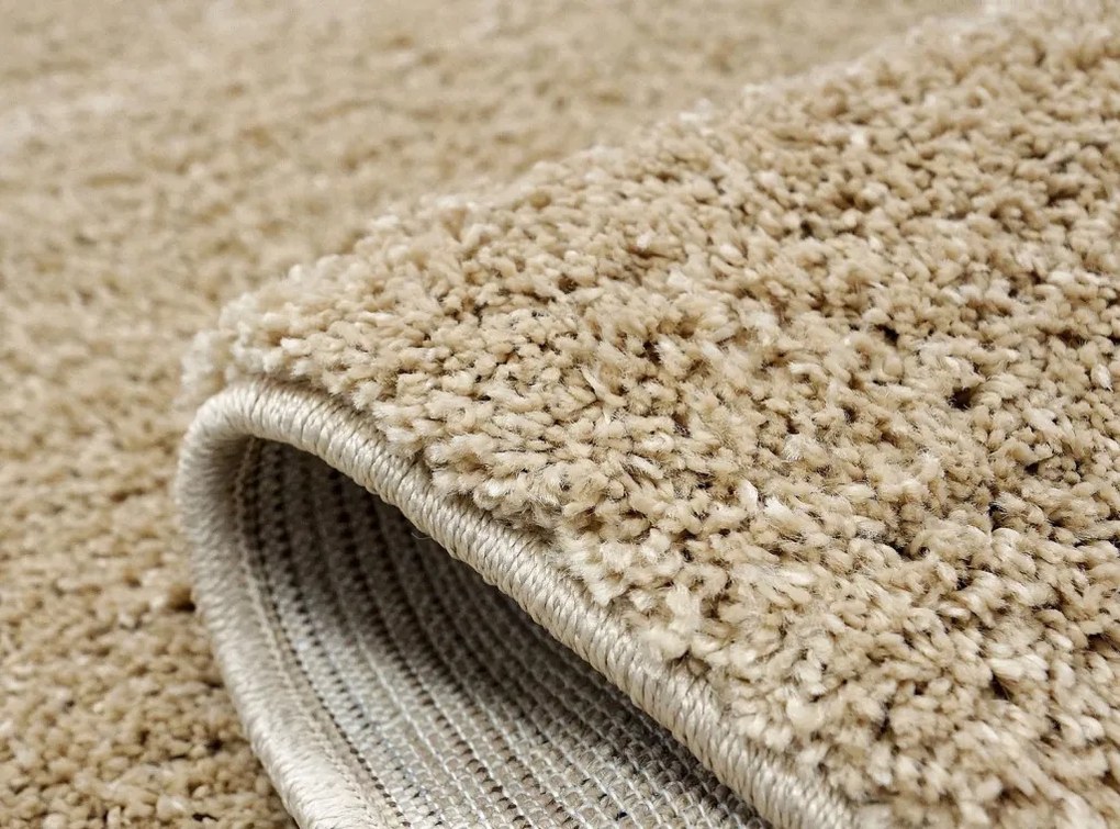 Koberec Shaggy 120x170 cm, béžový