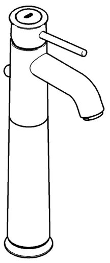 GROHE 32868000 - Umývadlová batéria BAUCLASSIC DN 15 lesklý chróm