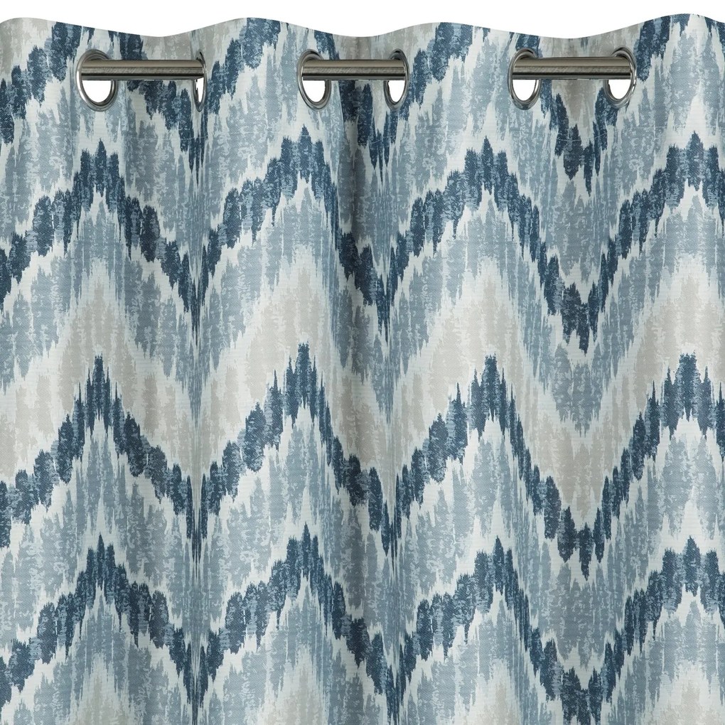 ZATEMŇOVACÍ ZÁVES NA KRÚŽKOCH ANN 140X250 CM VZOROVANÁ