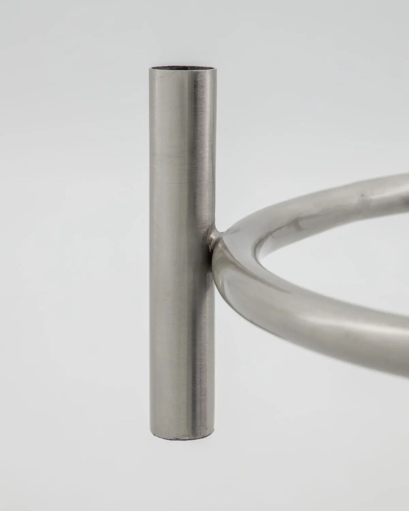 House Doctor Adventný svietnik Maxi Antique Silver Ø 30 cm