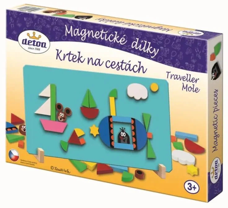 Krtko na cestách magnetické dieliky