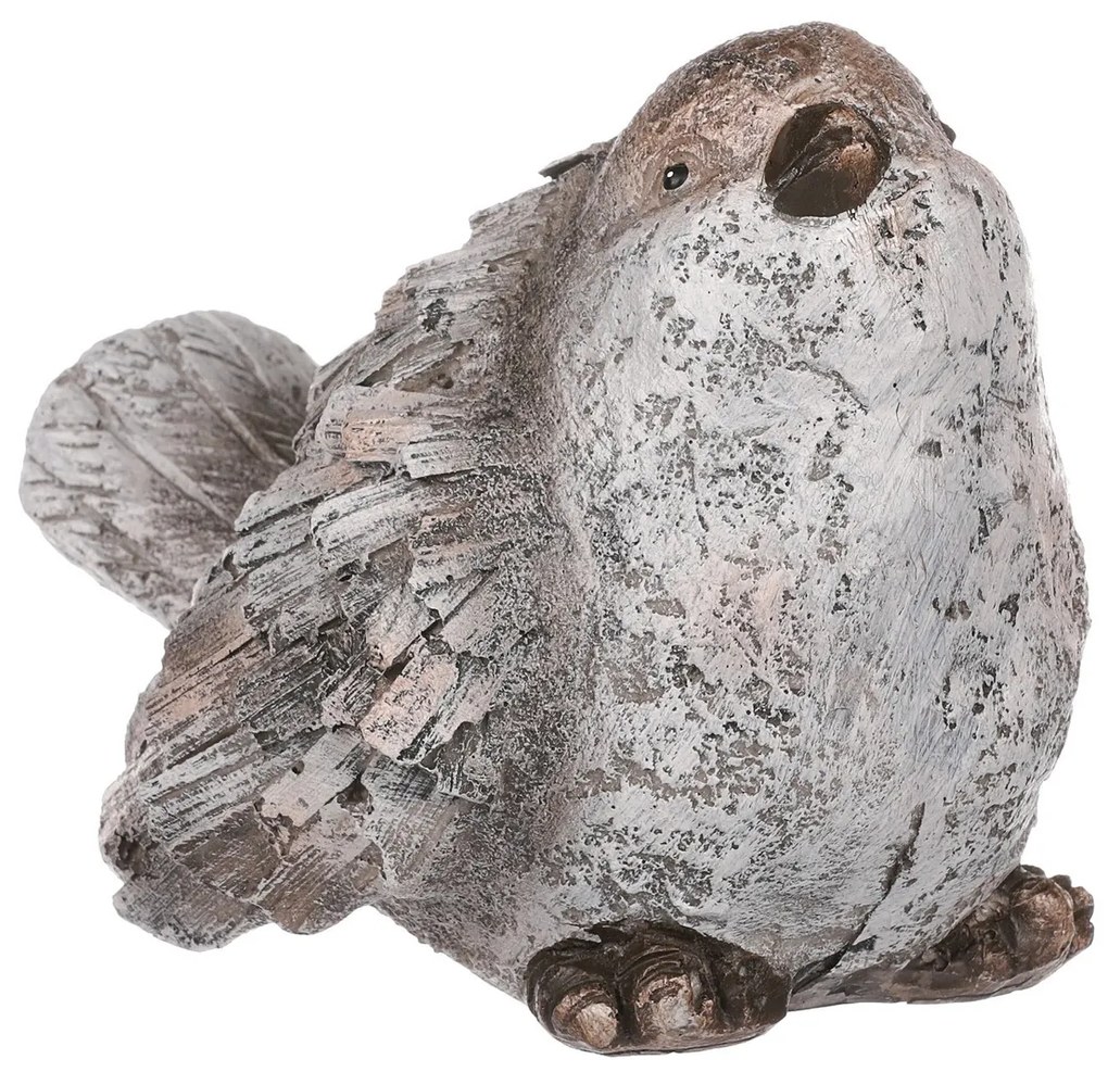 Polyresinová dekorácia Vtáčik, 15 x 13 x 13 cm