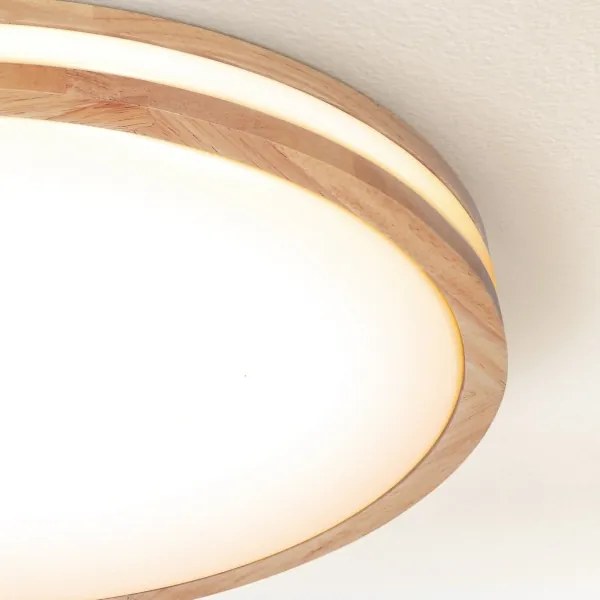 Brilagi-LED Stmievateľné svietidlo MOLINA LED/72W/230V 3000-6500K dub pr. 78 cm+DO