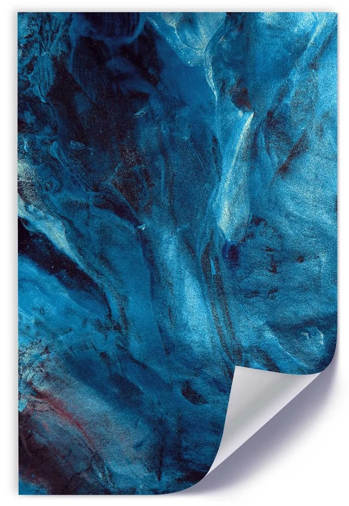 Gario Plagát Modré skaly Farba rámu: Bez rámu, Rozmery: 20 x 30 cm