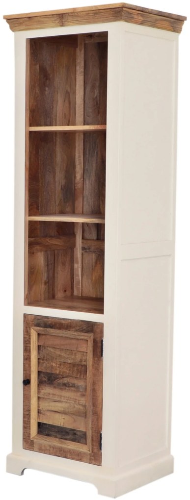 furniture-nabytek.cz - Knihovna do obývacího pokoje 60x190x45 z masivu mango