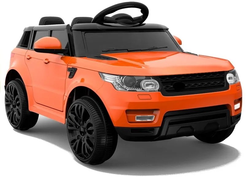 LEAN TOYS ELEKTRICKÉ AUTÍČKO HL1638 - ORANŽOVÉ - 2021- 2x6V/4,5Ah