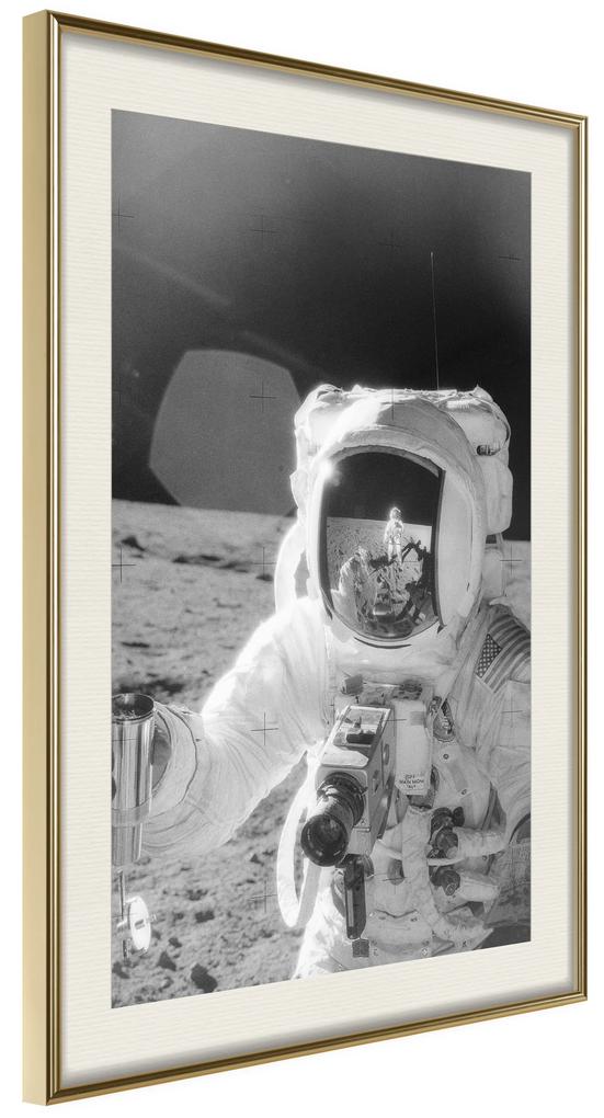 Artgeist Plagát - Profession of Astronaut [Poster] Veľkosť: 30x45, Verzia: Čierny rám