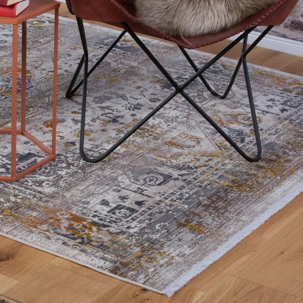 Obsession, Kusový koberec Inca 357 Taupe, 80x150, hnedá, obývacia izba