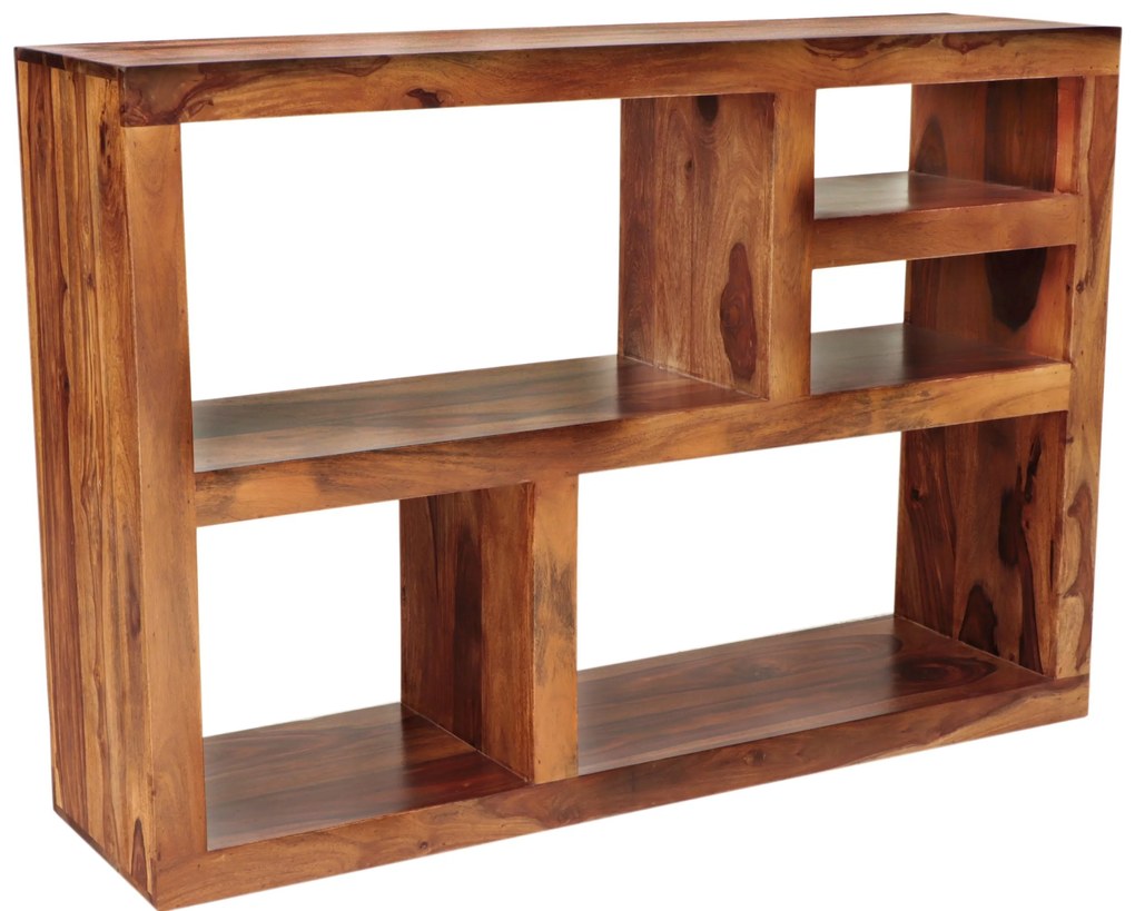 furniture-nabytek.cz - Police dřevěná 130x90x35 z masivu palisandr