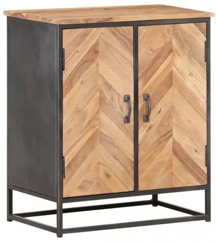 vidaXL Komoda 60x35x70 cm masívne akáciové drevo-