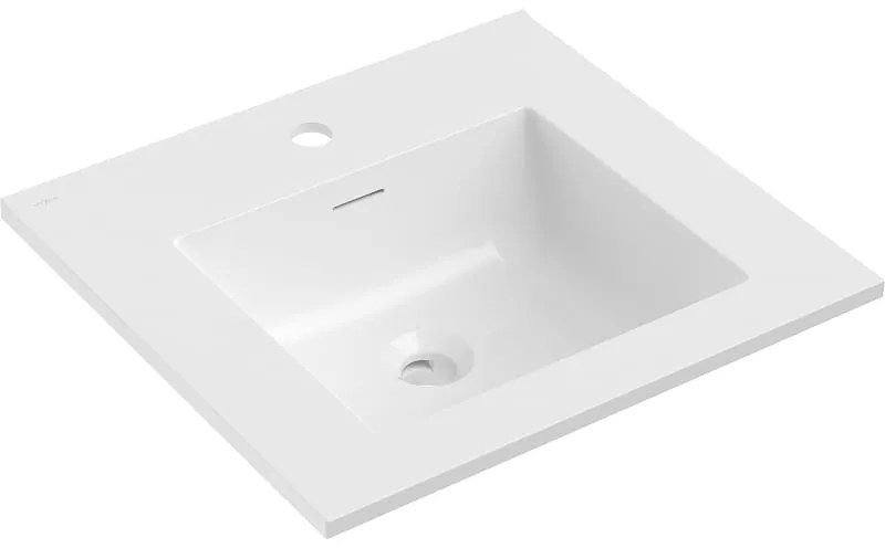 Mexen Otis, umývadlo na zapustenie 51 x 46,5 cm, biela lesklá, 25185000